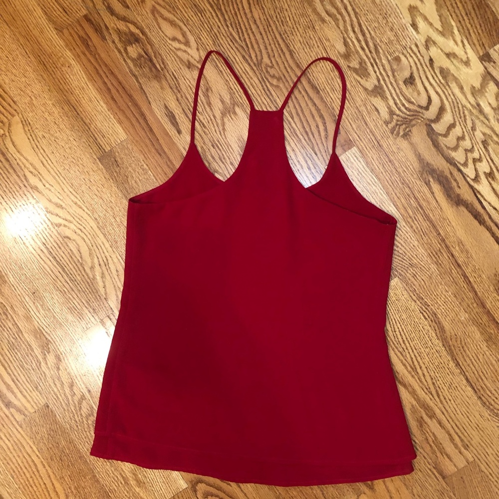 Tobi Racerback Red Tank Top - Picture 3 of 6